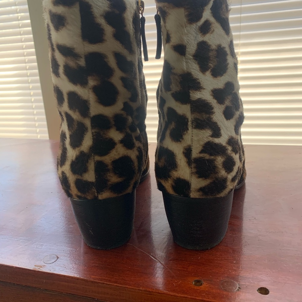 Giuseppe Zanotti Leopard Print Men’s Cowboy Boots - Picture 4 of 6